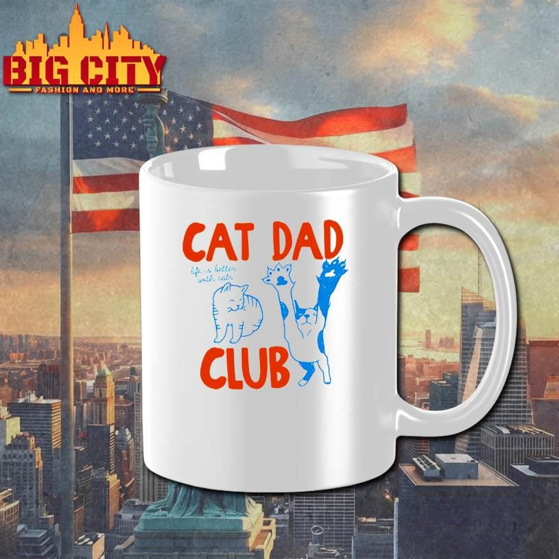 Funny Cat Dad Club Shirt