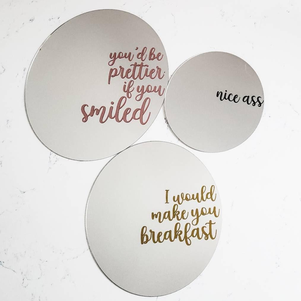 Funny Feminist Catcall Mirror