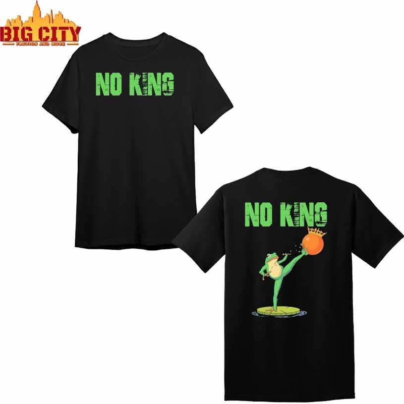 Funny No Kings Portland Frog Protest Shirt