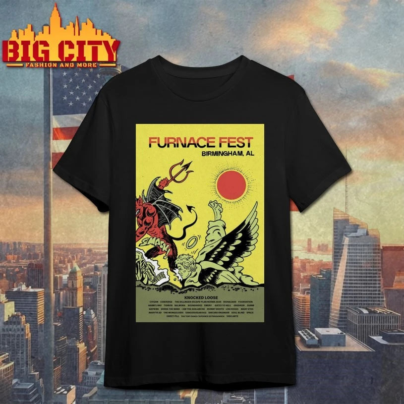 Furnace Fest Birmingham, AL Knocked Loose Oct 5, 2025 Poster shirt