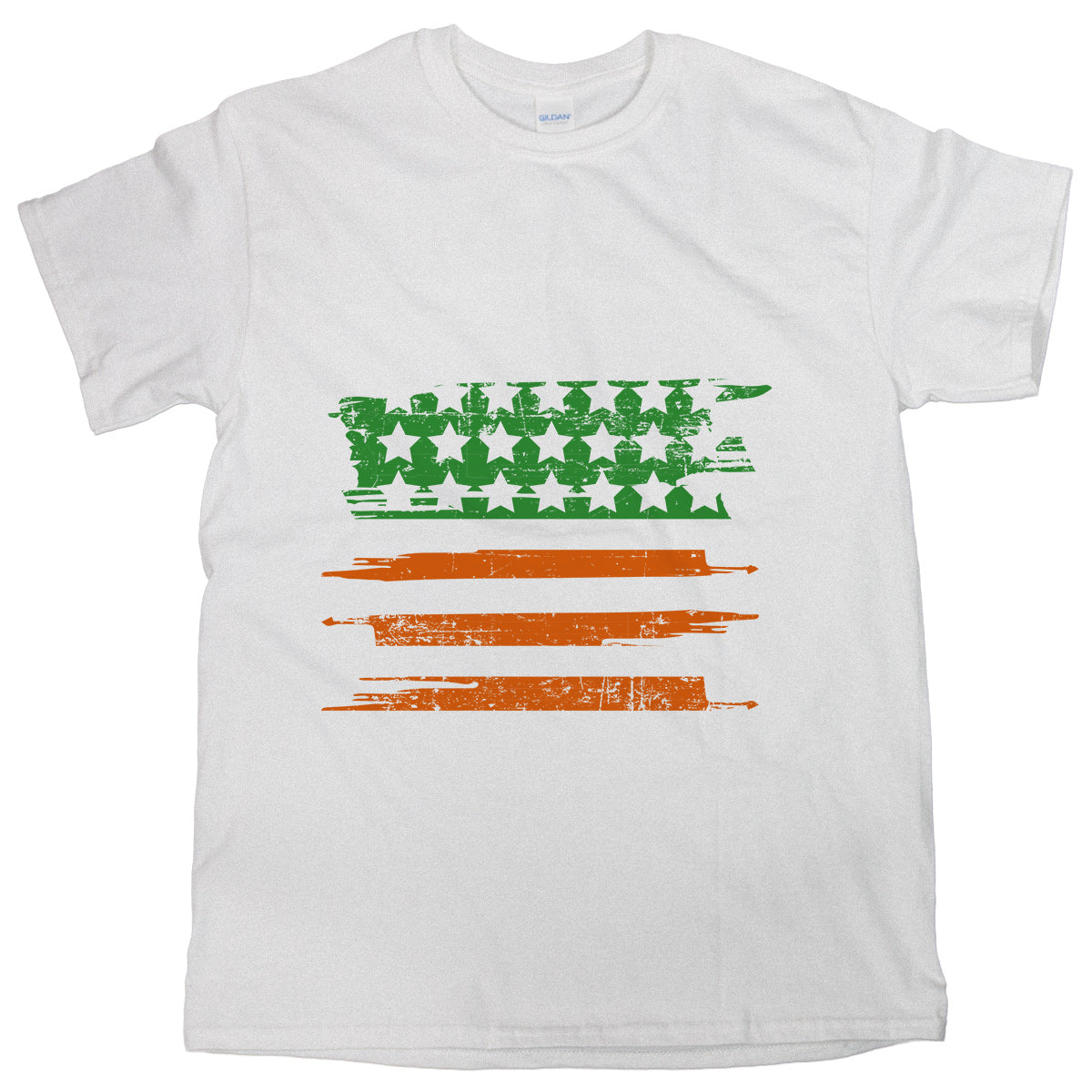 St Paddys Day Shirt American Flag Irish Tshirt St Paddys USA T-Shirt St Paddys Clothing Flag Gift