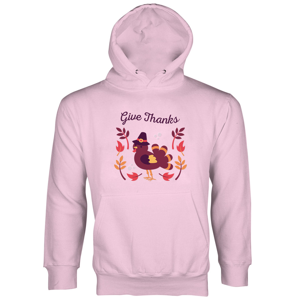 Thanksgiving Hoodie Give Thanks Happy Thanksgiving Sweatshirt Hoodies