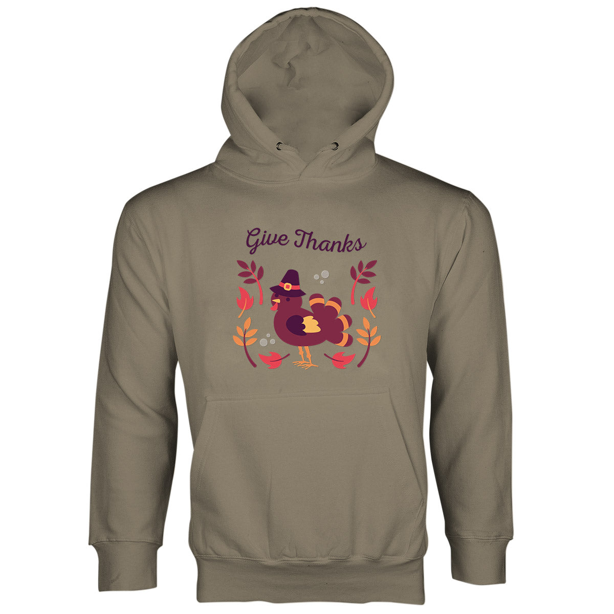 Thanksgiving Hoodie Give Thanks Happy Thanksgiving Sweatshirt Hoodies