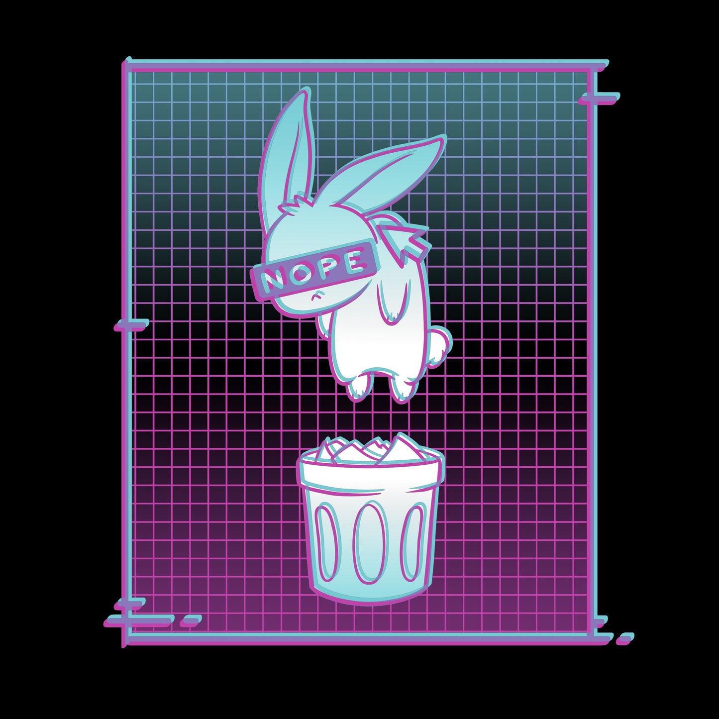 Digital Trash Bunny