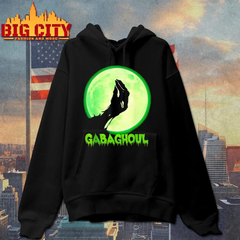 Gabaghoul Funny Hand Moon Italian Joke Halloween Shirt