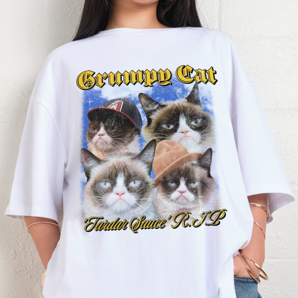 Custom Bootleg Heavy Oversized Tee (275 GSM)