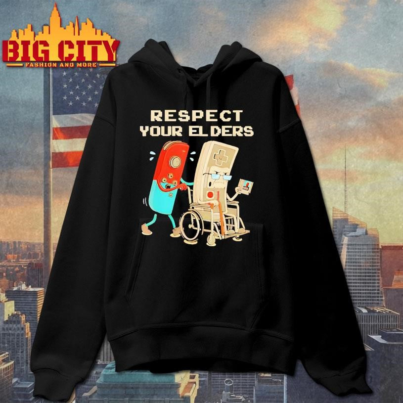 Gamer Respect Your Elders Shirt