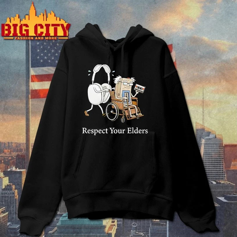 Gaming &amp; Tech Focus Respect Your Elders shirt