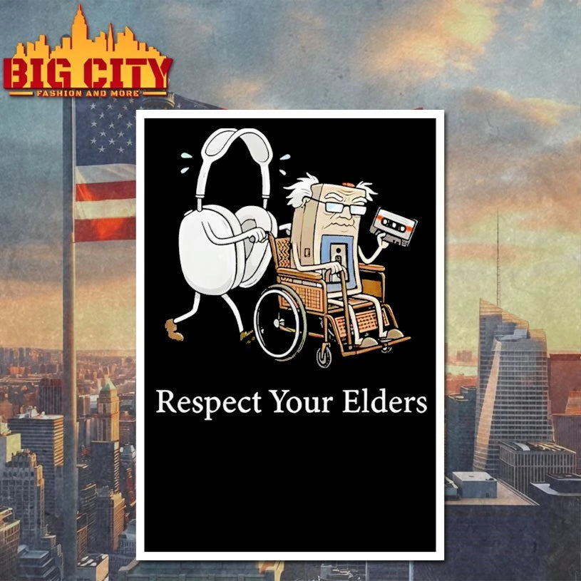 Gaming &amp; Tech Focus Respect Your Elders shirt