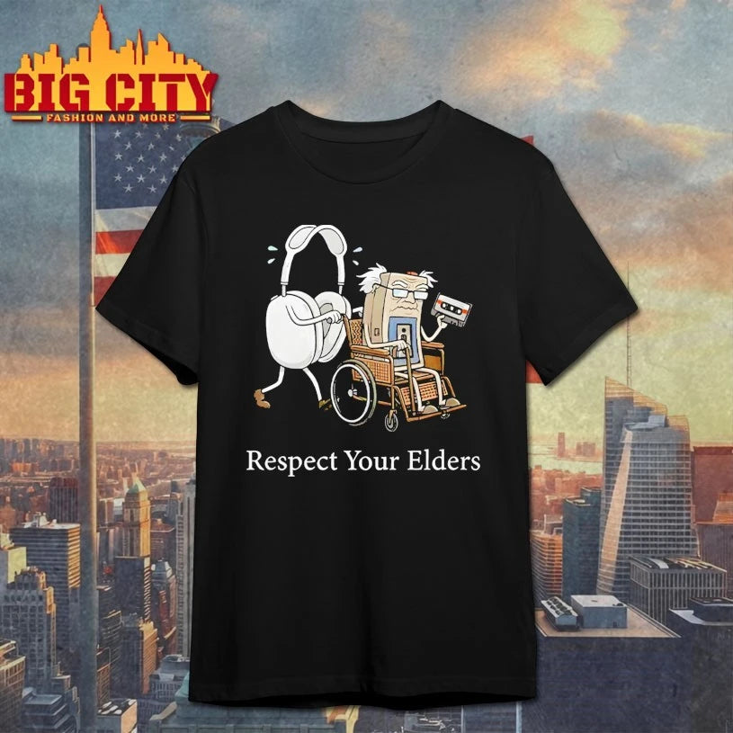 Gaming &amp; Tech Focus Respect Your Elders shirt