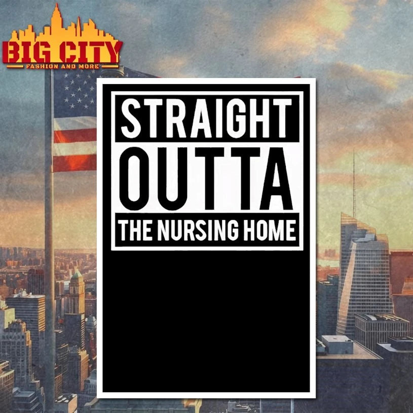 Gangster Granny Straight Outta The Nursing Home shirt