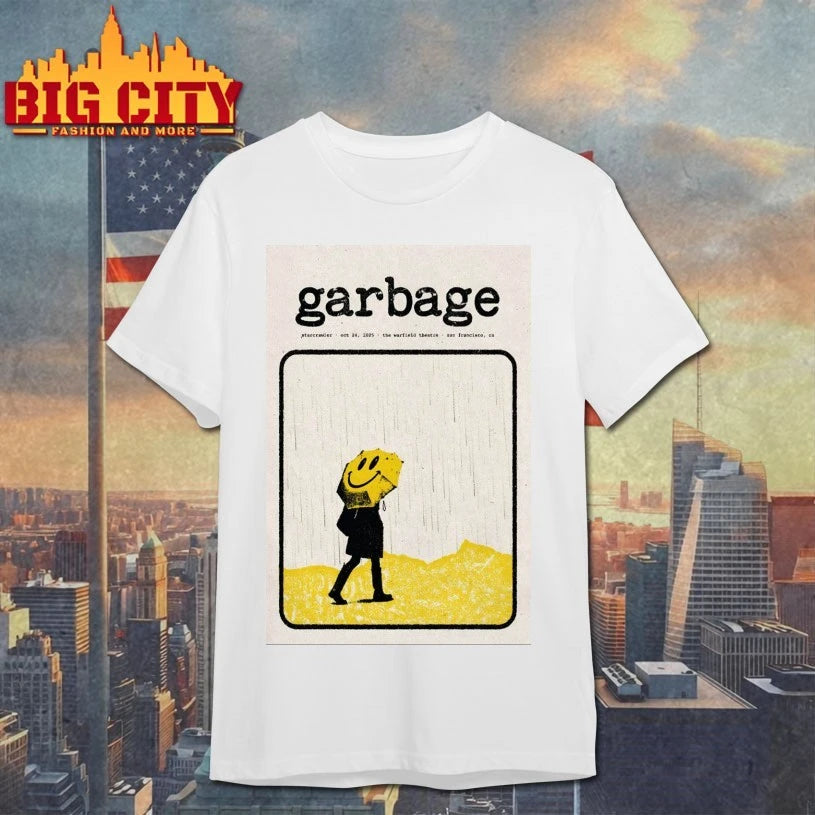 Garbage San Francisco Event On Oct 24 2025 Poster shirt