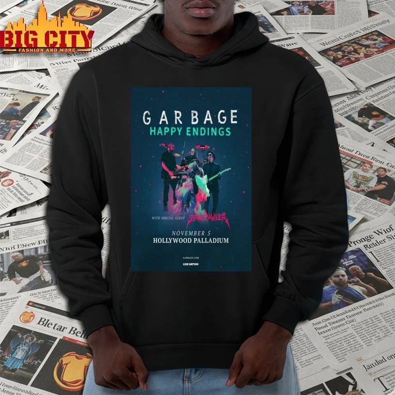 Garbage Tour Nov 05 2025 Los Angeles, CA Poster shirt