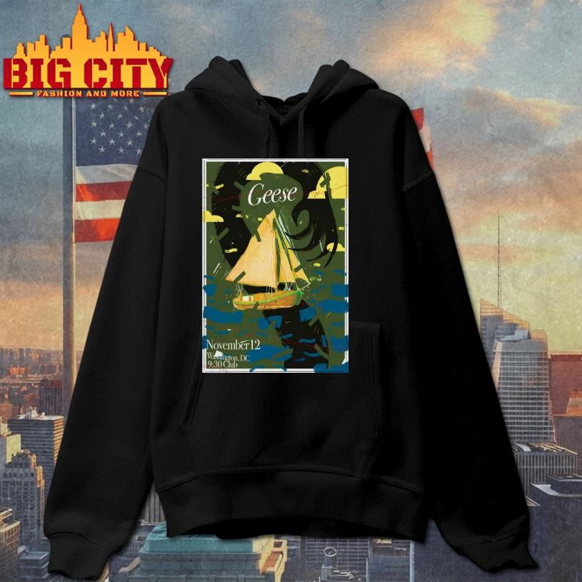 Geese Nov 12 2025 Washington Tour Poster Shirt