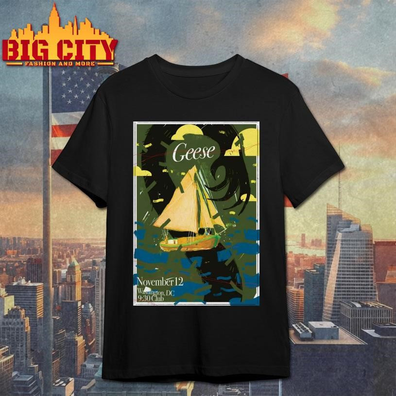 Geese Nov 12 2025 Washington Tour Poster Shirt