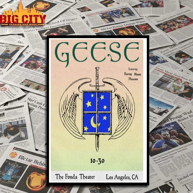Geese Oct 30, 2025 Fonda Theatre, Los Angeles, CA Poster shirt