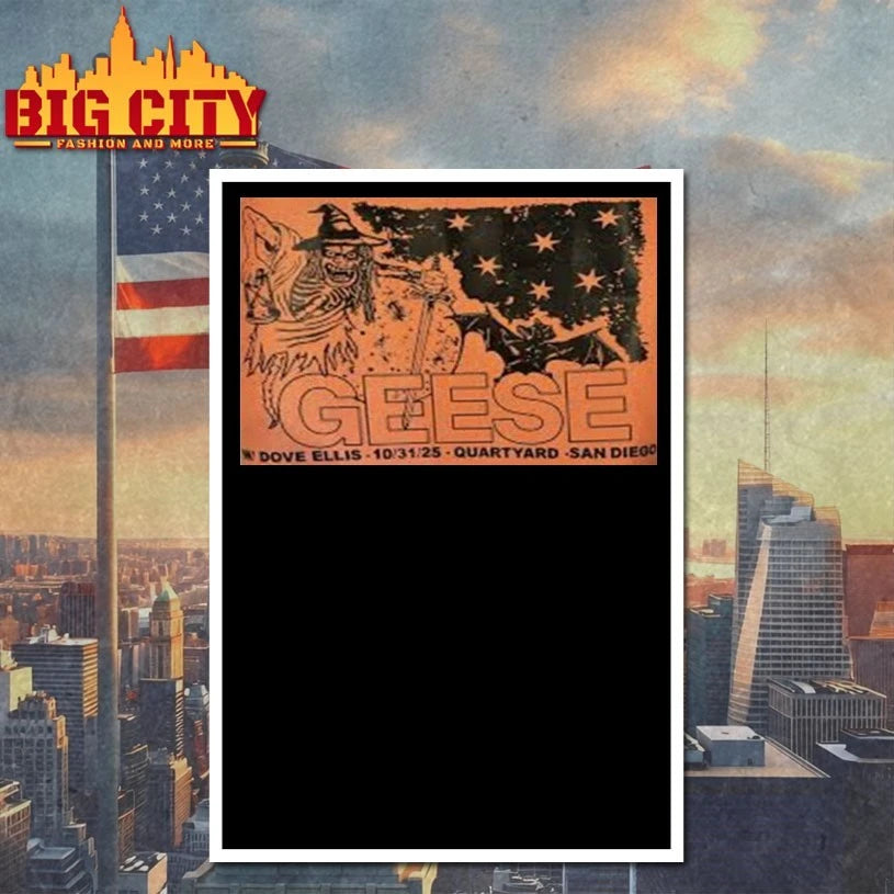 Geese San Diego Oct 31 2025 Poster shirt