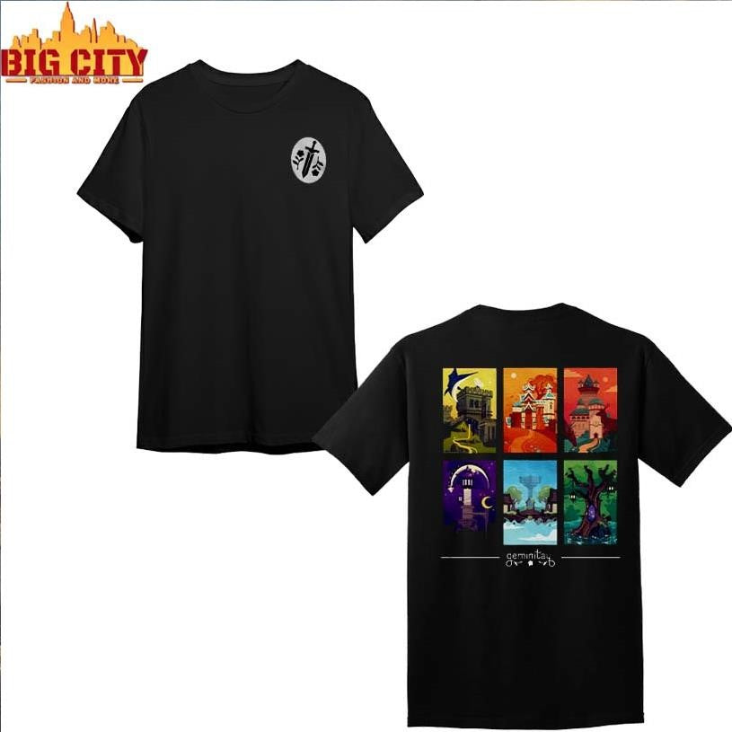 Geminitay Rainbow Bases Two Sided Shirt
