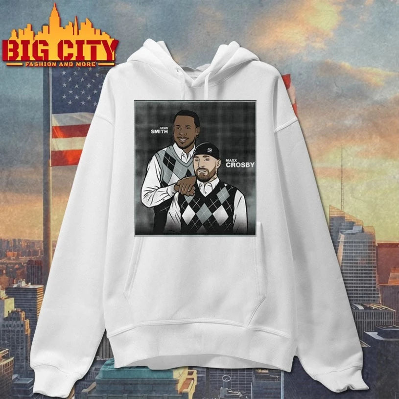 Geno Smith &amp; Maxx Crosby Family Portrait Shirt