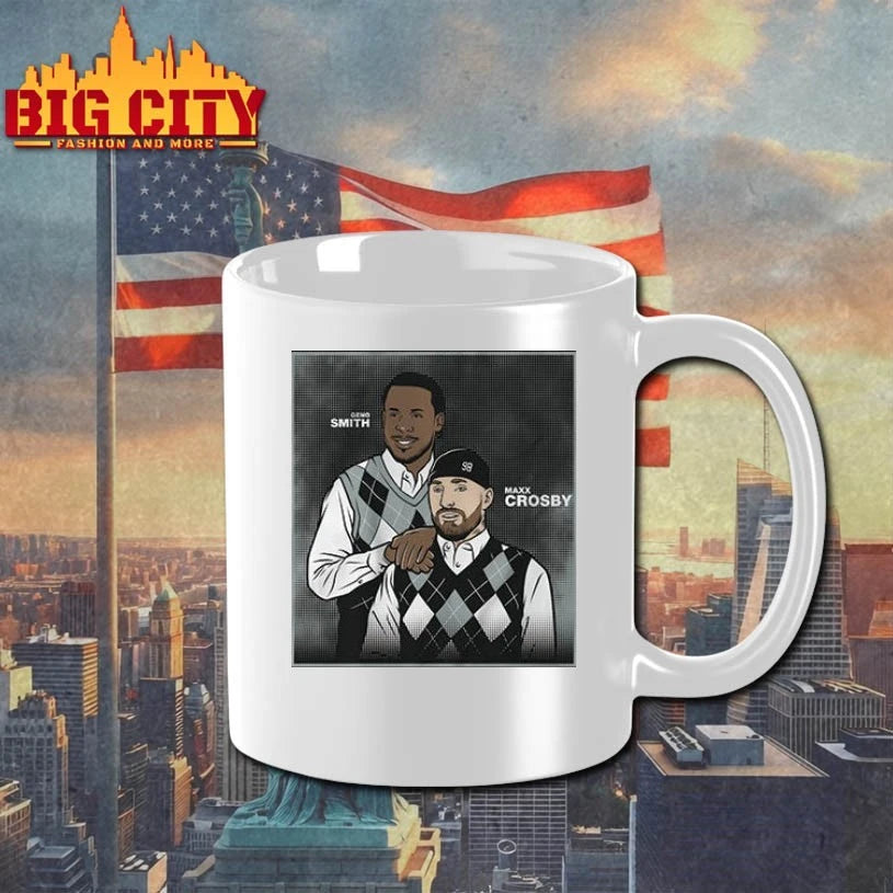 Geno Smith &amp; Maxx Crosby Family Portrait Shirt