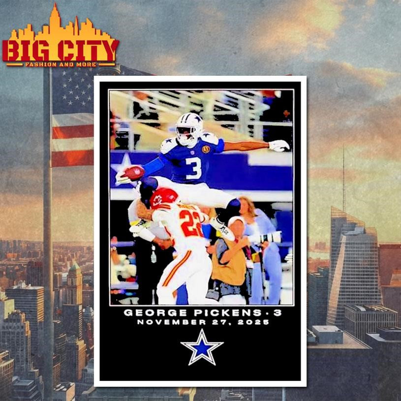 George Pickens hurdle moment Dallas Cowboys Shirt