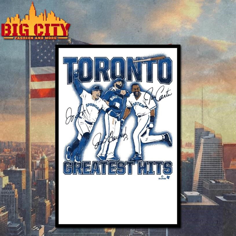 George Springer Torontos Greatest Hits Shirt