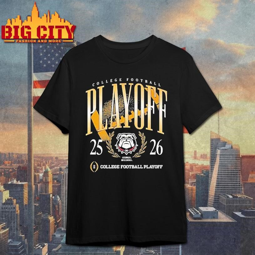 Georgia Bulldogs 2025-2026 College Football Playoff Shirt
