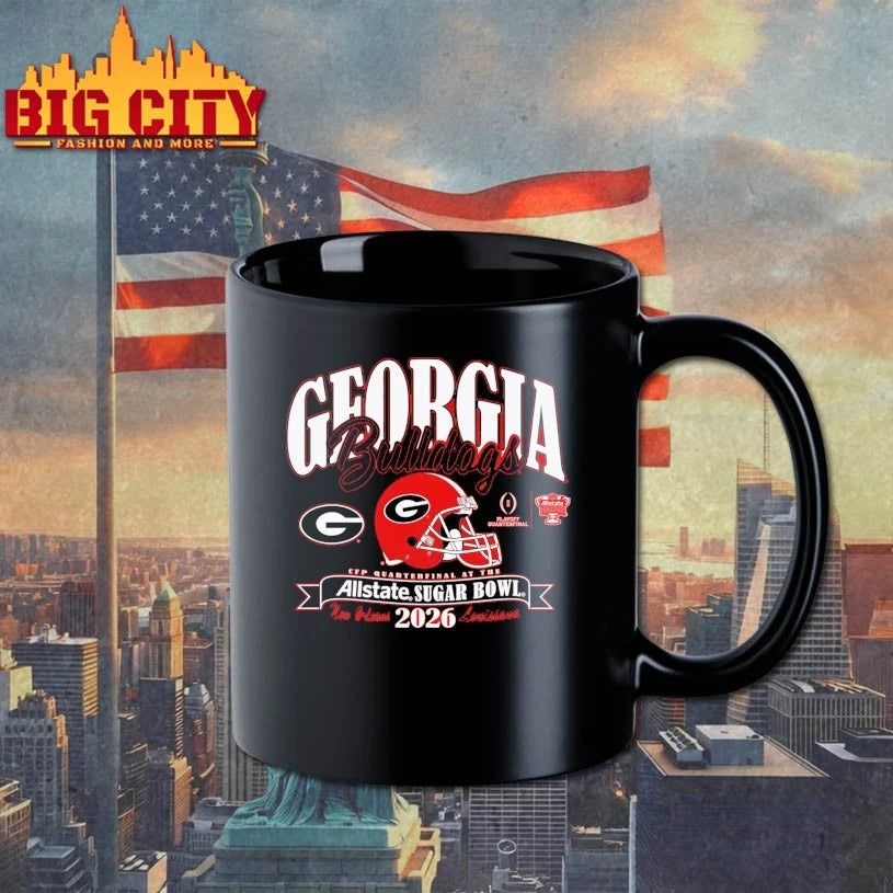 Georgia Bulldogs CFP quarterfinal at the Allstate Sugar Bowl 2026 shirt