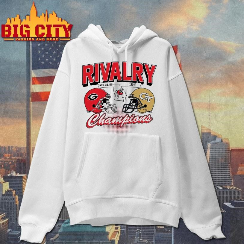 Georgia Bulldogs vs Georgia Tech Rivalry Winner 2025 Champions shirt