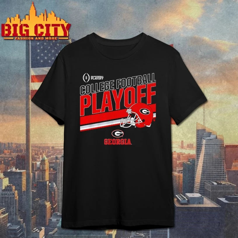 Georgia Football 2025 CFP Stripe shirt