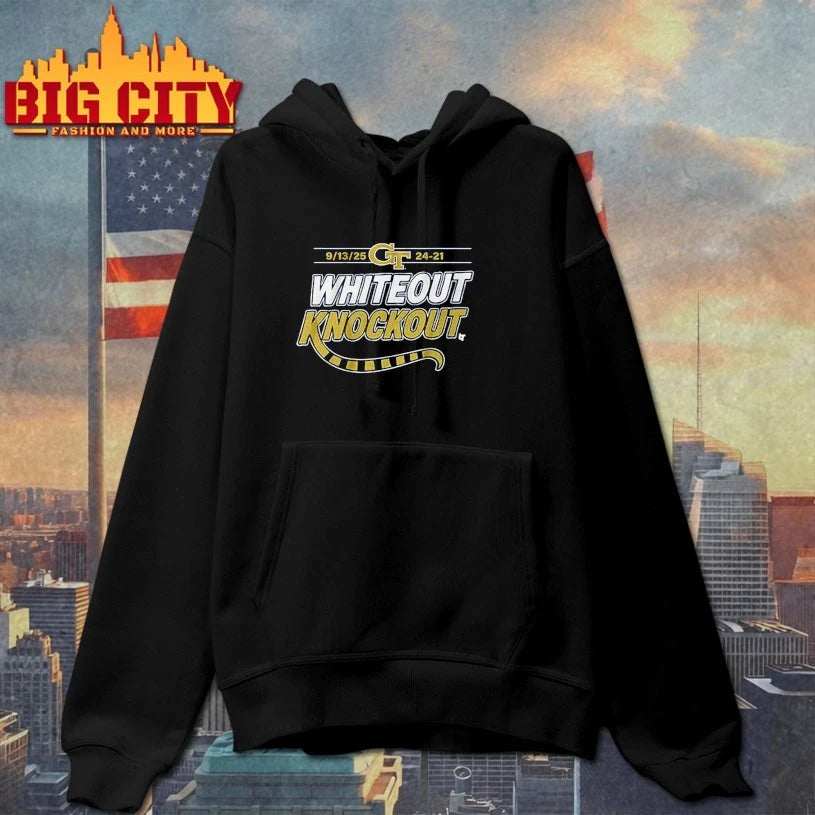 Georgia Tech Football Whiteout Knockout Shirt