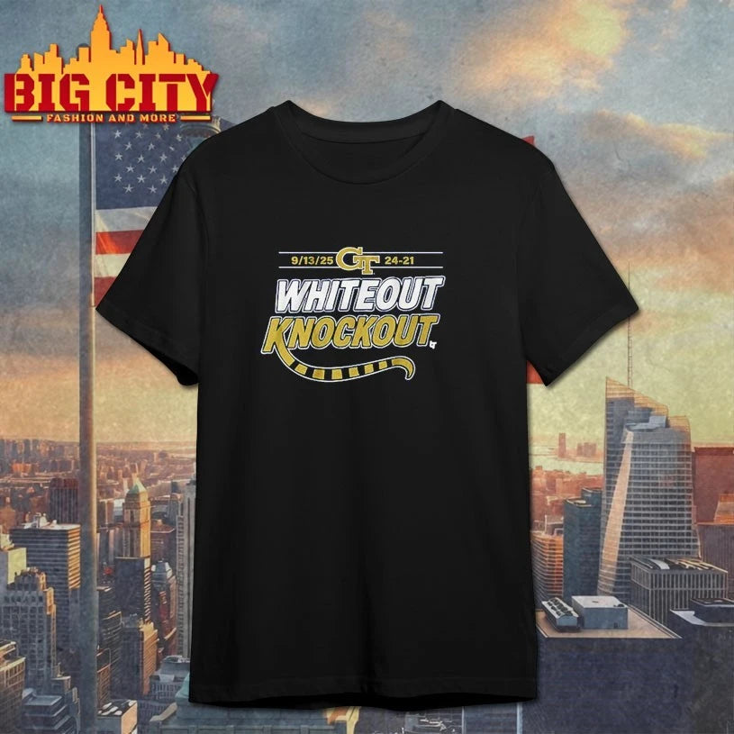 Georgia Tech Football Whiteout Knockout Shirt