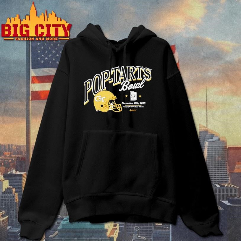 Georgia Tech Yellow Jackets 2025 Pop-Tarts Bowl helmet Shirt