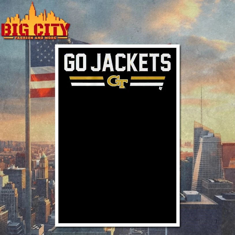Georgia Tech Yellow Jackets Go Jackets logo 2025 shirts