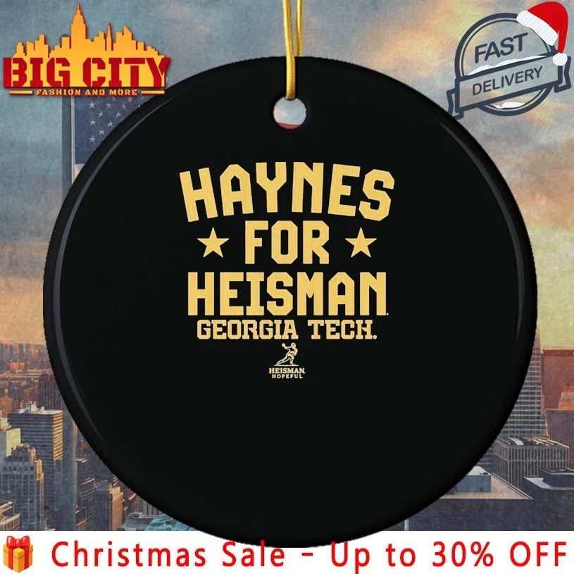 Georgia Tech Yellow Jackets Haynes King For Heisman Hopeful Shirt