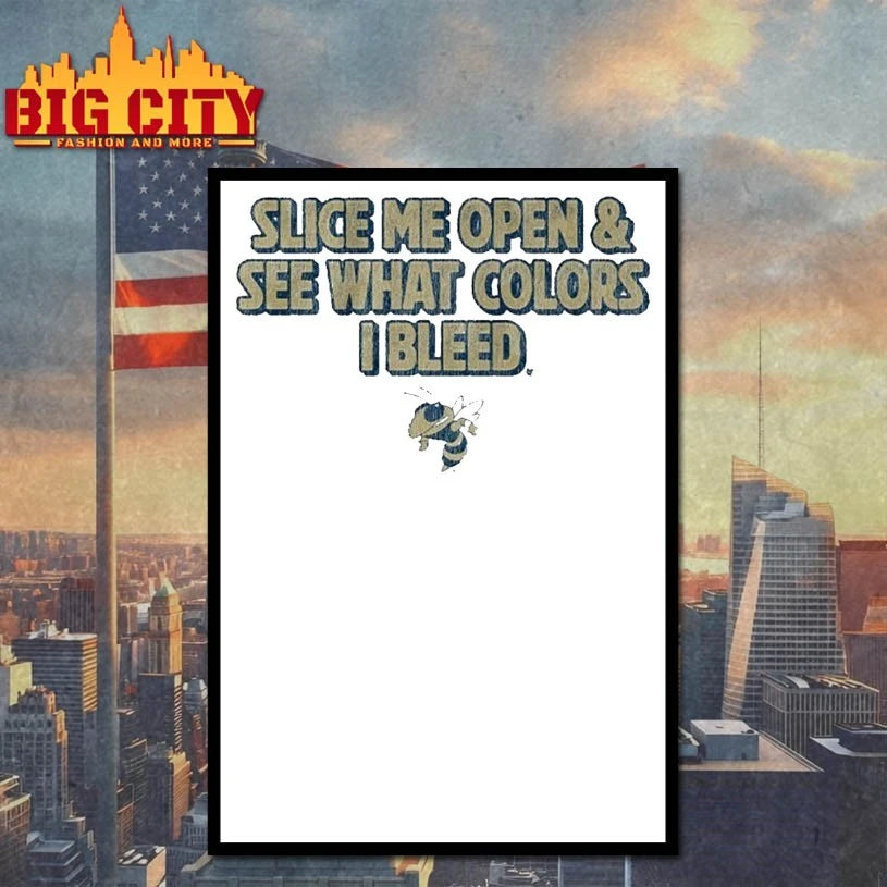 Georgia Tech Yellow Jackets See What Colors I Bleed shirt