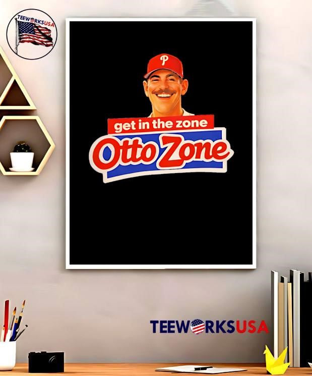 Get In The Zone Otto Zone Baseball Player shirt