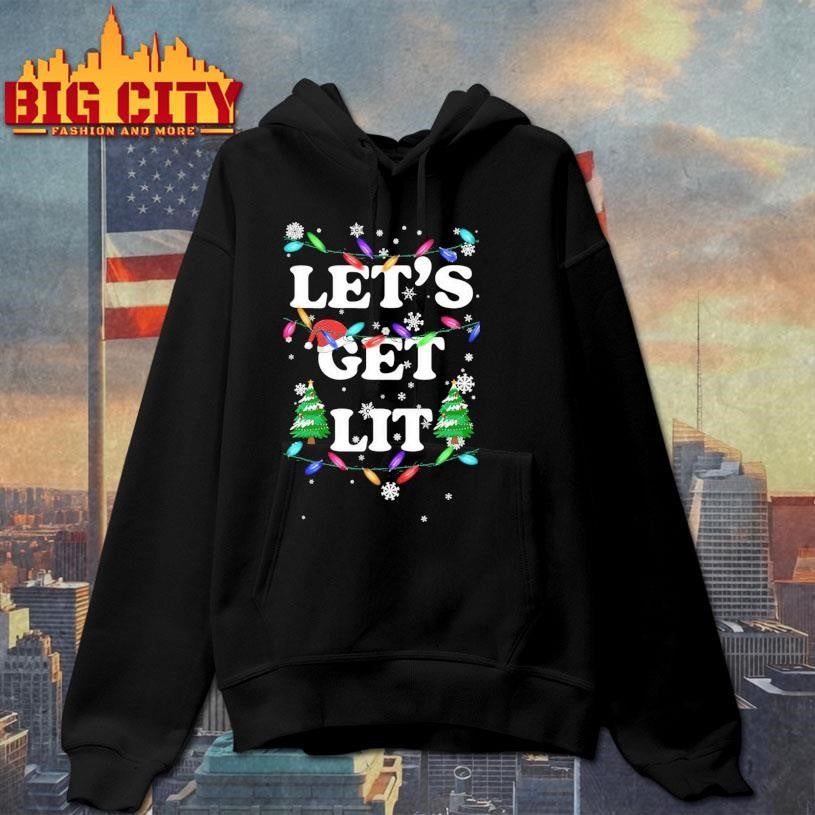 Get Lit Christmas Jumper Shirt