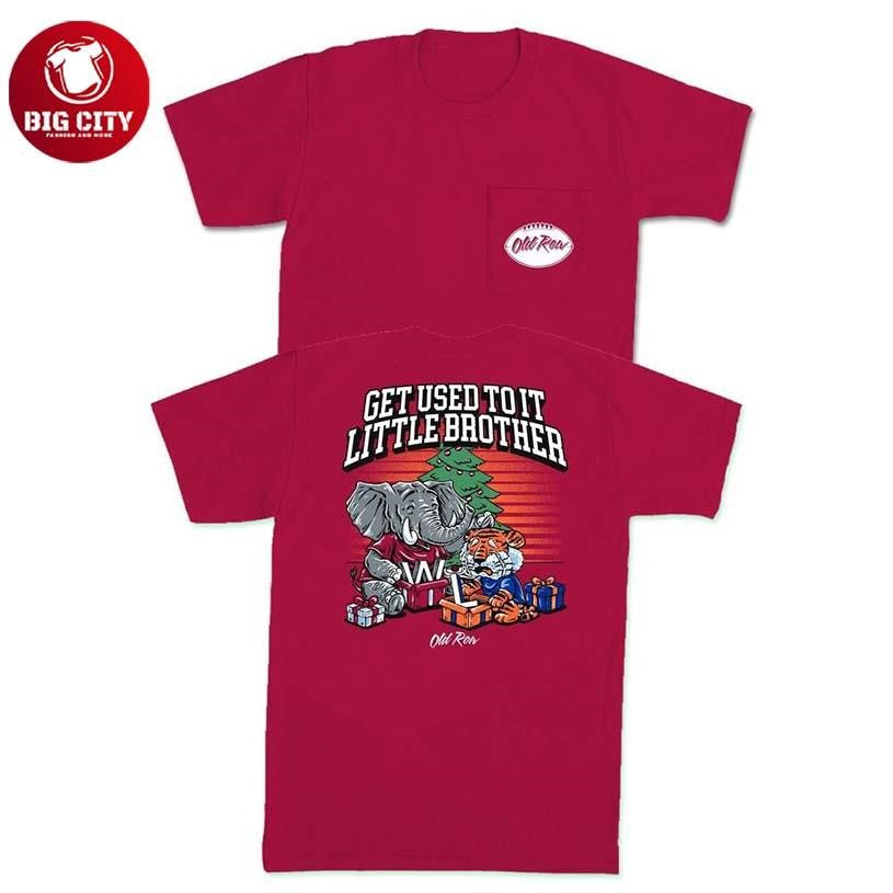 Get Used To It Little Brother Old Ron Two Sided Shirt