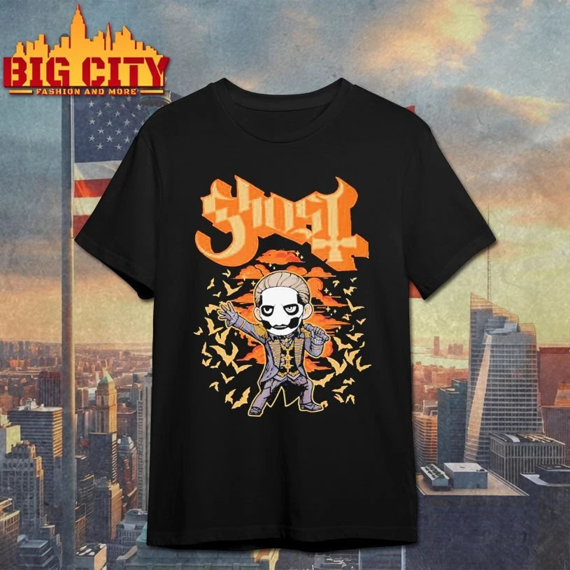 Ghost Band Orange Bat Toddler Shirt
