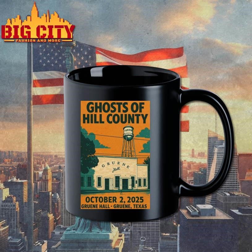 Ghosts Of Hill County Gruene Texas Oct 2 2025 Poster Shirt