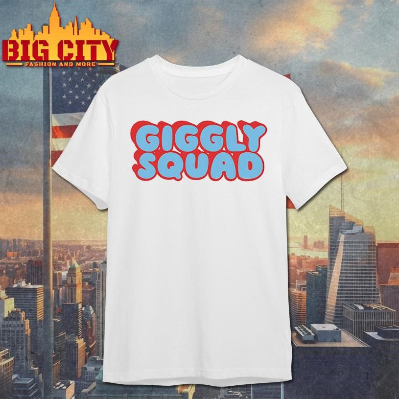 Giggly Squad Bubble Logota 2025 Shirt