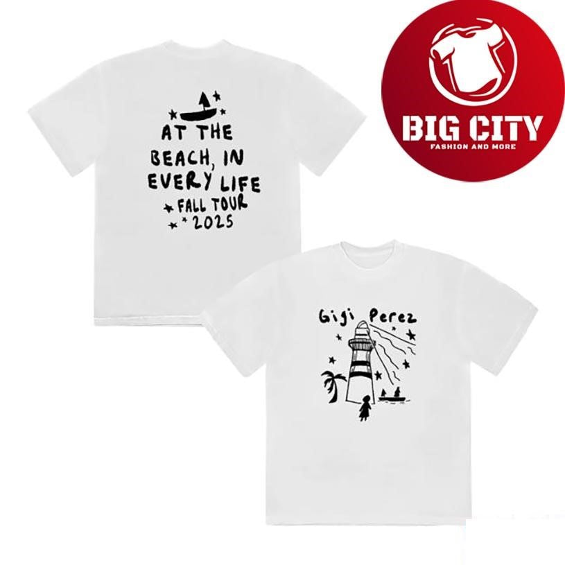 Gigi Perez At The Beach, In Every Life Fall Tour 2025 Shirt