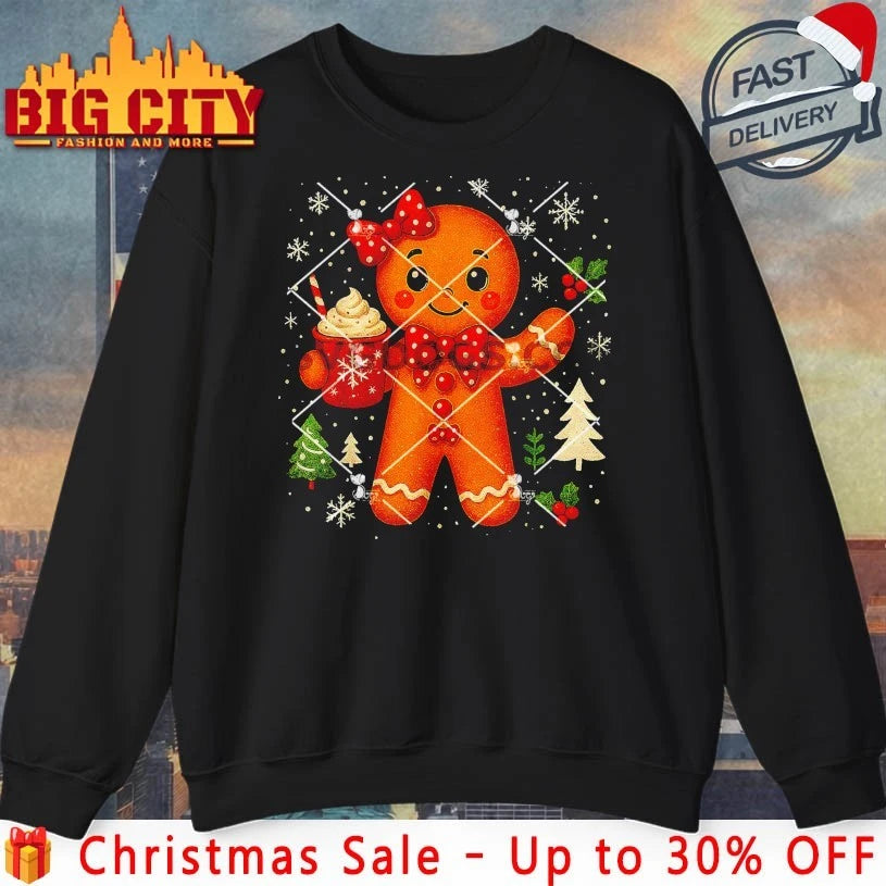 Gingerbread Christmas Snow Xmas 2025 shirt