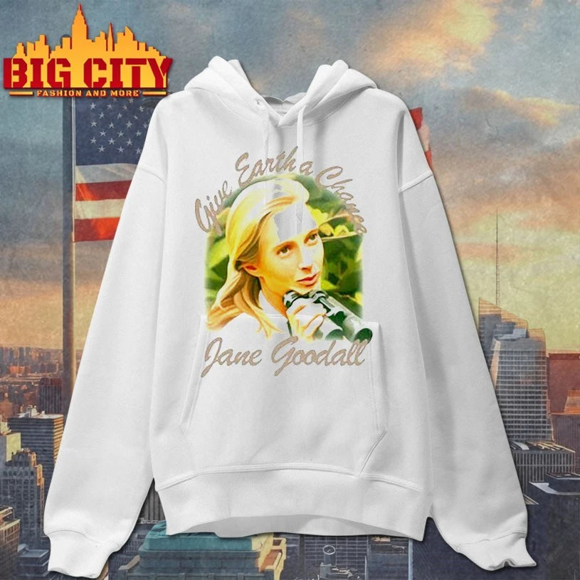 Give earth a chance jane goodall shirt