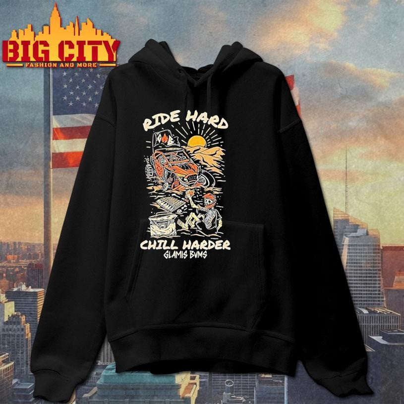 Glamis Bums Ride Hard Chill Harder Shirt
