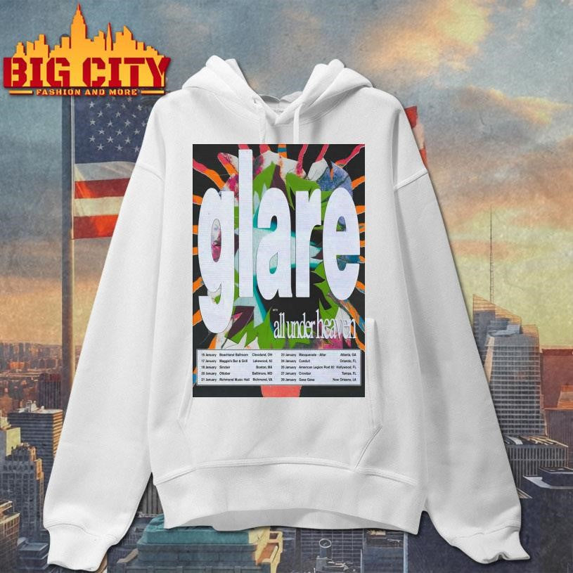 Glare January 2026 Tour Poster Shirt
