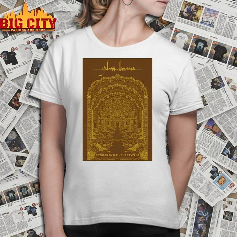 Glass Beams Oct 30 2025 The Caverns in Pelham TN Poster shirt