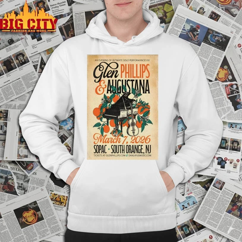 Glen Phillips And Augustana SOPAC In South Orange NJ March 7 2026 Poster shirt