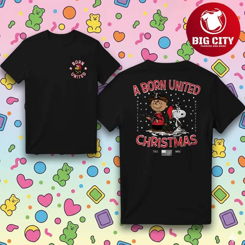 Gnarly Brown Christmas 2025 Two Sided Shirt